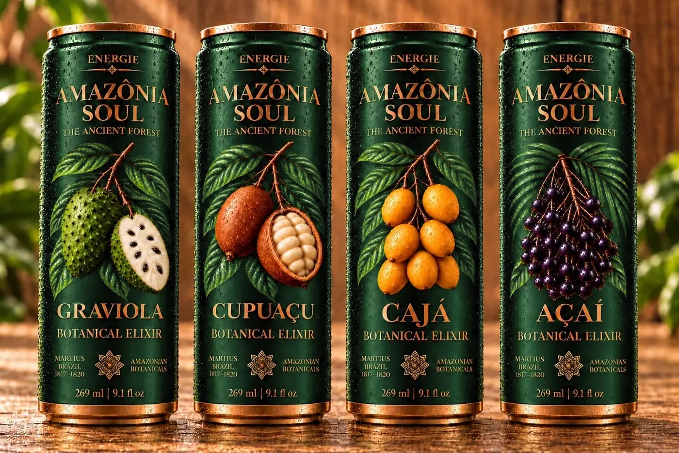 Amazônia Soul — four cans